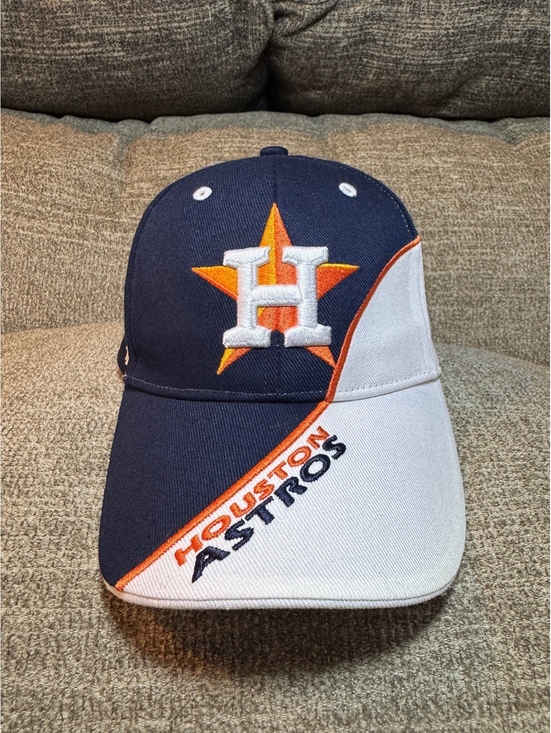 Other - Houston Astros '47 Brand Adjustable Hat - Navy Blue/White Colorblock